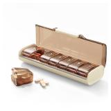 Zhiyes 7-Day Portable Pill Organizer Case