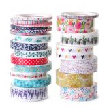 Mr. Pen Floral Washi Tape Set Assorted Sizes