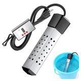 2000W Immersion Water Heater with Thermostat &...