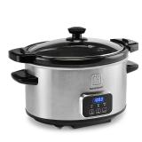 Toastmaster 4-Quart Digital Slow Cooker with...