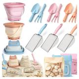 Beach Sand Toys Mesh Shovel Set for Kids, 3...