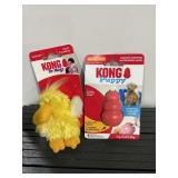 KONG Dog Toy Lot Dr. Noyz Duck and Puppy Toy
