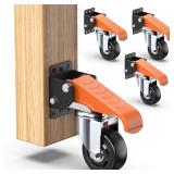 Retractable Casters 3 Inch Workbench Caster...