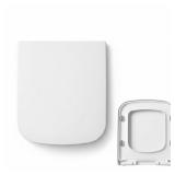 MinSha Square Toilet Seat replacement Soft...