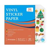 Veicevol Printable Vinyl Sticker Paper for...