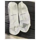 Feetures Performance Athletic Ankle Socks White