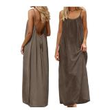 Backless Cami Dress Backless Dress House Dress...