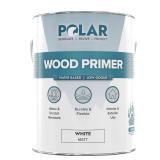 Polar Wood Primer - 84 Fl Oz - Matte White...