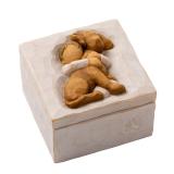 Willow Tree Hug (Golden Dog), Sculpted...