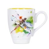 DEMDACO Stoneware Watercolor Dragonfly Mug by...