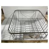Brightroom Steel Dish Drainer Gray