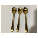 Harrington Coci Gold Tone Teaspoons 3pk