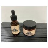 Johnny Slicks Rugged Beard Oil  Clay Pomade Set