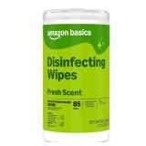 Amazon Basics Disinfecting Wipes 85ct 3pk