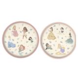 Zak Designs Princess Melamine Bamboo Plates 8in...