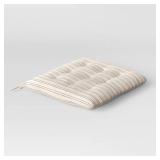 Threshold Cotton Striped Chair Pad 15x15x2.1