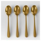 Threshold Harrington Gold Cocktail Spoons 4pk