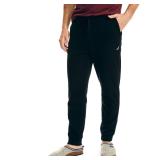 Nautica Anchor Fleece Joggers True Black XL
