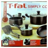 T-Fal Simply Cook 12pc Nonstick Cookware Set
