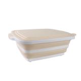 Cook With Color 20x16 BBQ Collapsible Tub Tan