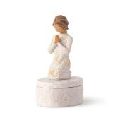 Willow Tree Prayer of Peace Keepsake Box 5.5in