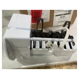 Refrigerator Ice Maker Assembly White