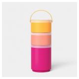Sun Squad Round Stackable Containers 3pk