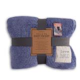Demdaco Cuddle Throw Blanket Periwinkle 60x70 in