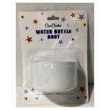 CharCharms Silicone Water Bottle Boot White