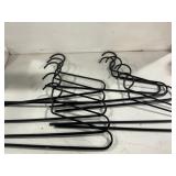 S-Shaped Multi-Tier Metal Hangers 10pk