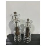 Cole and Mason Acrylic Pepper Mill Set