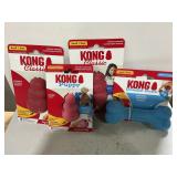 Kong Classic and Puppy Dog Toy 4pk