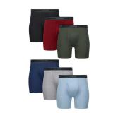 Hanes Boxer Briefs Large 6pk Cool DRI Moisture