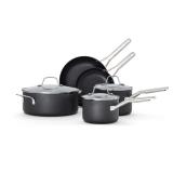 Calphalon 8pc Hard-Anodized Nonstick Cookware Set