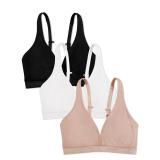 Fruit of the Loom Wirefree Cotton Bralette XL