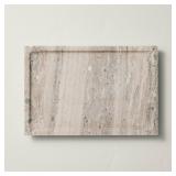 Hearth  Hand 8x12 Footed Marble Tray