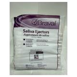 Braval 71446418 Saliva Ejectors White 100ct
