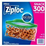 Ziploc Grip n Seal Snack Bags 150ct