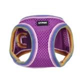 Coastal Lil Pals Mesh Dog Harness Orchid XS