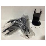 Black Plastic Monitor Stand Bases