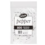 NJoy Pepper 800ct Individual Packets