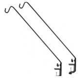 Ashman 37 in. Steel Deck Hook 2pk AM6919