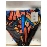 S3 Swim Shirred Tie Side Bikini Top Medium