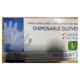 WeVeel Disposable Gloves Large 300ct