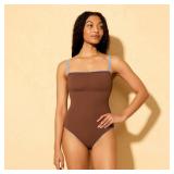 Shade Shore Square Neck One-Piece Swimsuit XS