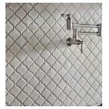 MSI Bianco Arabesque Porcelain Mosaic Tile 12x12in