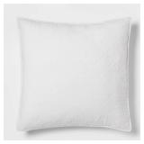 Euro Diamond Stitch Cotton Linen Quilt Sham...