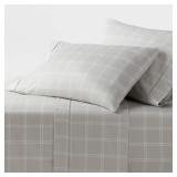 Threshold Queen 400 Thread Count Sheet Set Plaid