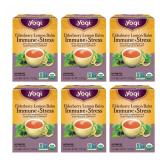 Yogi Elderberry Lemon Balm Herbal Tea 16ct 6pk