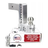 Weigh Safe 8 Drop Hitch 3 Receiver Ball Mount